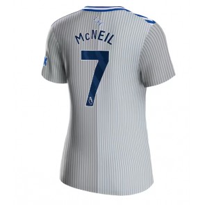 Everton Dwight McNeil #7 Tredje trøje Dame 2023-24 Kort ærmer
